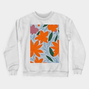 Chromatic Botanic Abstraction #23 Crewneck Sweatshirt